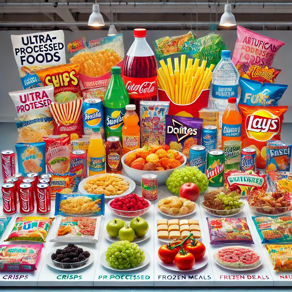 Ultra processes food. Junk food, addictive food